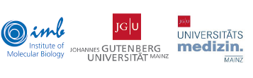 Partnereinrichtungen 4R Logos: IMB, JGU, UMC Mainz